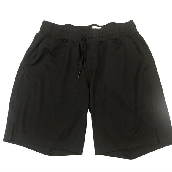 MONDETTA SHORTS, BLACK, Drawstring waist Size S - Picture 1 of 4
